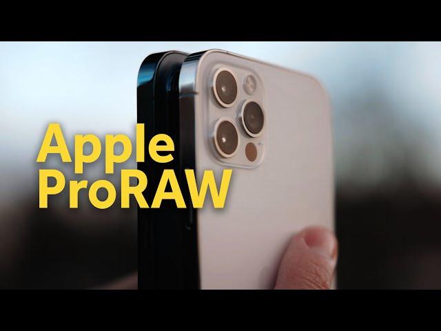 Apple ProRAW is great! But the workflow isn't…