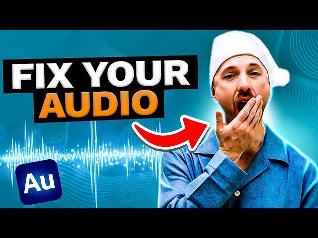 How to make your Boring Audio sound Crispy? | 3 Quick Methods in Audition - Epic Beginner Tutorial