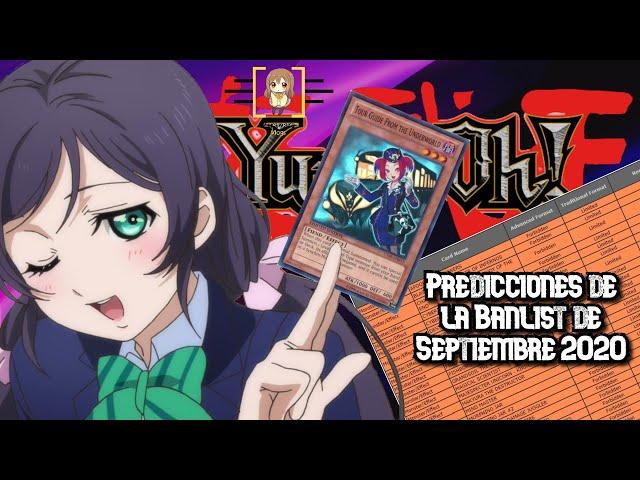 *Analysis* September 2020 Banlist Predictions (Yu-Gi-Oh!) Zura