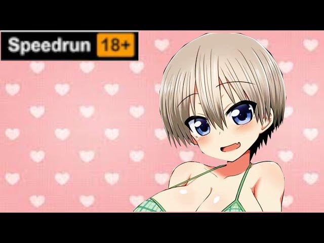 Uzaki Chan hentai speedrun, nsfw speedrun, google speedrun, rule 34 speedrun, Hana Uzaki