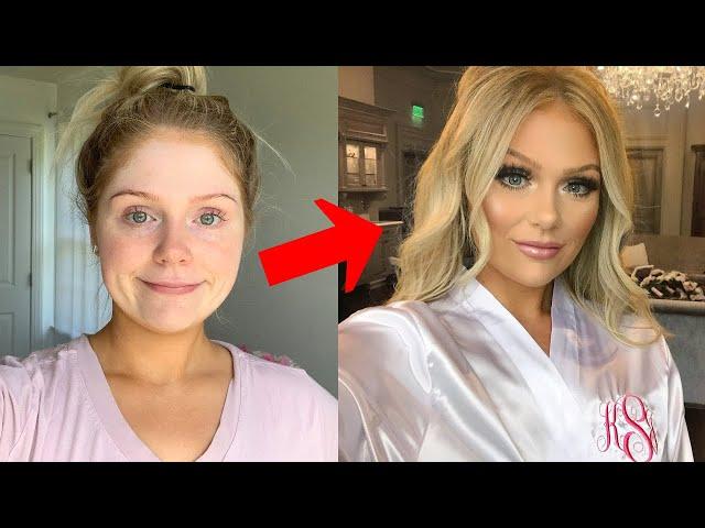 1 HOUR BRIDAL MAKEUP TRANSFORMATION | GET READY WITH ME