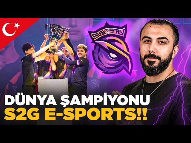 TARİH YAZDIK!! PUBG MOBILE DÜNYA ŞAMPİYONU OLDUK!!  (S2G E-SPOR ŞAMPİYONLUK HİKAYESİ)