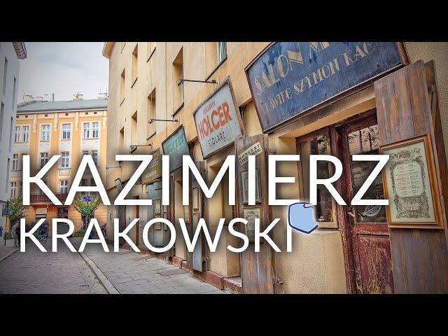 Kazimierz w Krakowie. Żydowska dzielnica z klimatycznymi knajpkami