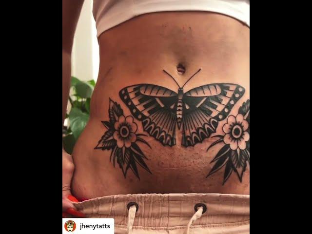 Beautiful Tattoo By Artist: @jhenytatts