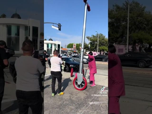 Giant Scooter in LA