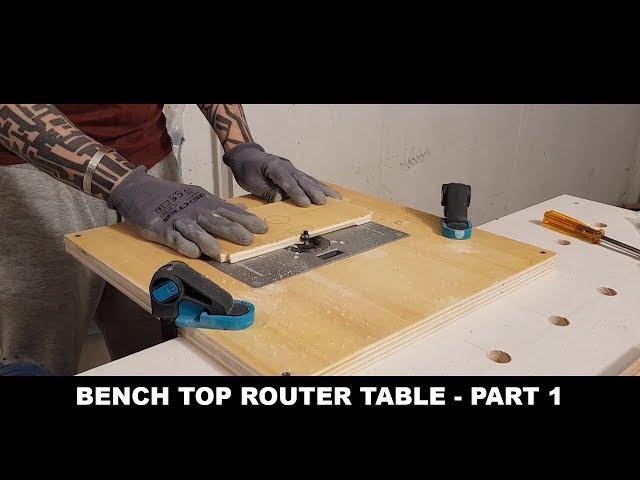 Bench top router table - KATSU 101750 - Part 1