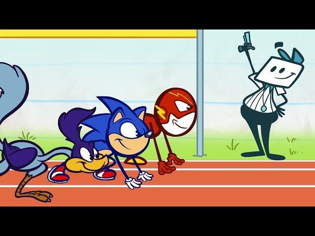 Pencilmate Has SUPER POWERS! | Animated Cartoons Characters | Animated Short Films