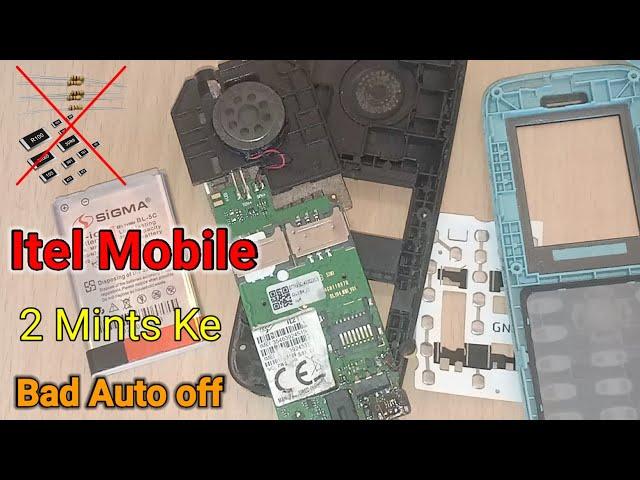 Itel All Mobile 2 Minut Ke Bad Auto off Problem 100% working trick ️