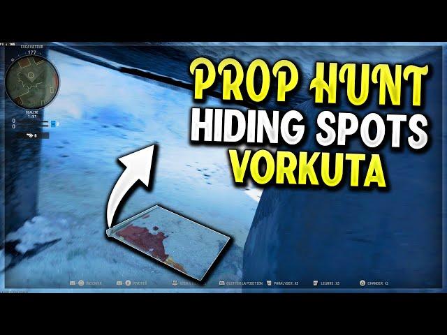 BLACK OPS 6: TOP 5 WORKING PROP HUNT GLITCHES & HIDING SPOTS VORKUTA !