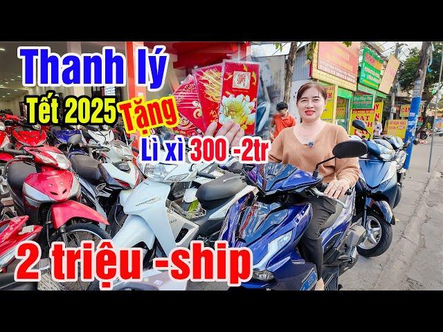 BÀ CHỦ CAO LÊ CHƠI LỚN THANH LÝ XE CŨ VISION FUTURE AB SH MODE SH 125 WAVE EXCITER WINNER TẶNG 2 TR