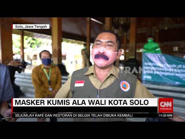 Masker Kumis Ala Wali Kota Solo | REDAKSI SIANG (10/06/20)