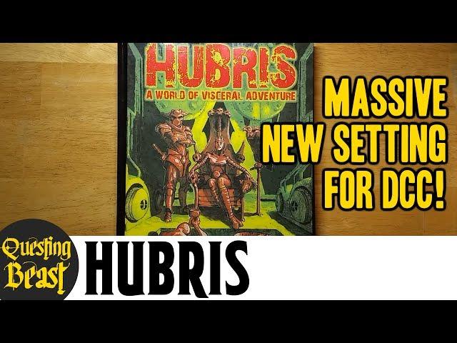 Hubris: A World of Visceral Adventure: Dungeon Crawl Classics Setting Review