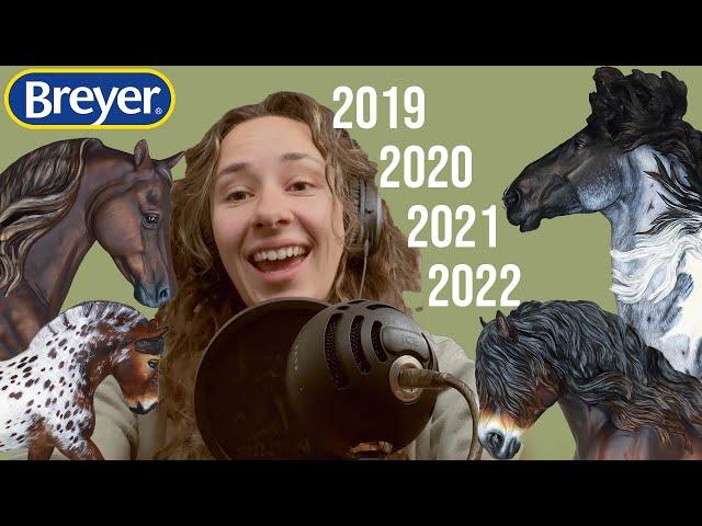 Reacting to ALL of my BREYER Horse CUSTOMS of the Last 3 Years