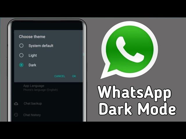 How To Enable Whatsapp Dark Mode (Official) For All Mobile