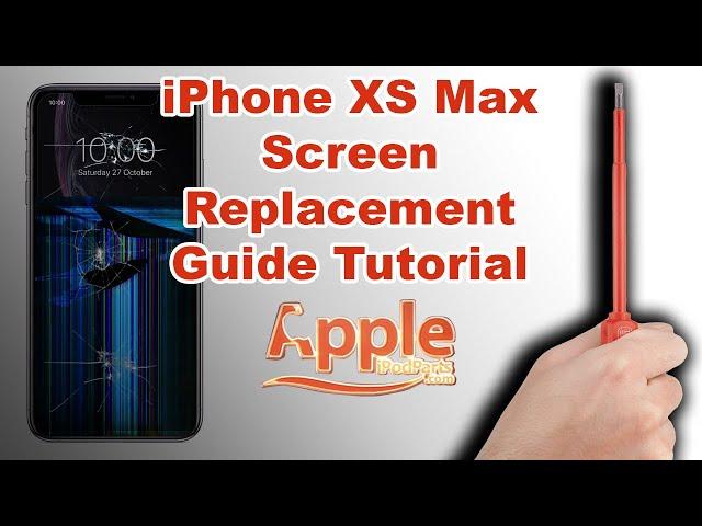 How To Replace An iPhone XS Max OLED Screen Guide Tutorial