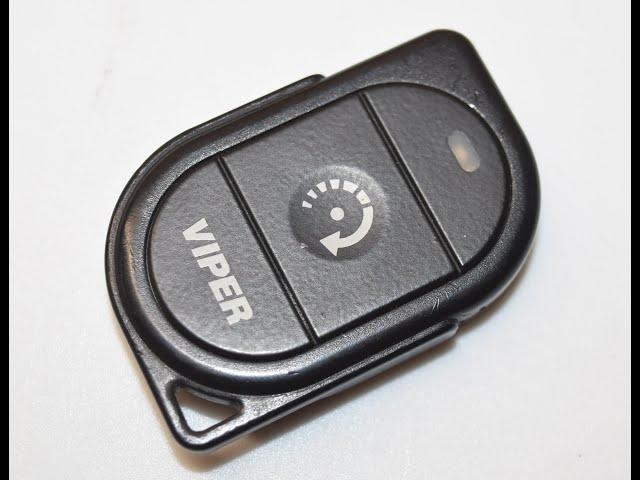 Viper EZSDEI7116 7116V Key Fob Remote Battery Replacement - EASY DIY