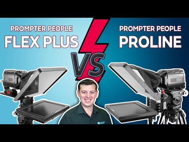 Prompter People Flex Plus vs Proline Plus Prompters | Corporate Streams