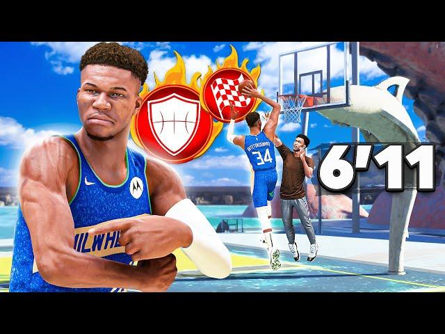 *NEW* 6'11 GIANNIS ANTETOKOUNMPO BUILD is BREAKING NBA 2K24