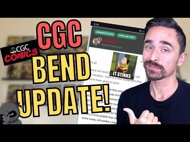 CGC Issues UPDATE & Statement On "Bend Gate" Situation...It Ain't Good...