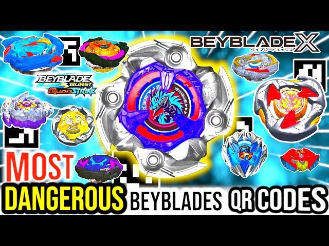 Most DANGEROUS Beyblades QR CODES | Beyblade Game NEW Premium QR Codes