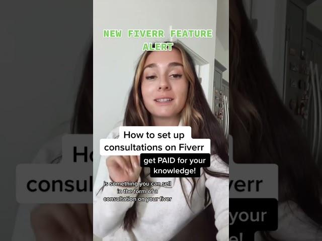 New Fiverr Feature: PAID Consultations Part 1/2 #fiverrfreelancing #freelance