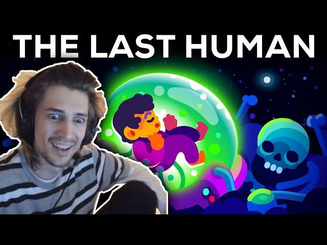 xQc Reacts To Kurzgesagt: The Last Human – A Glimpse Into The Far Future