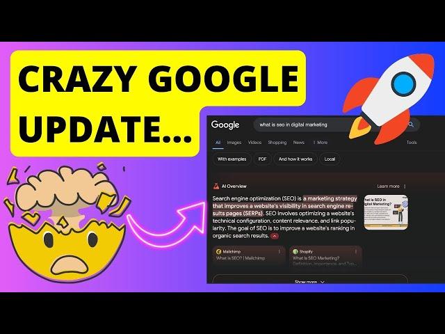 Did This CRAZY Google AI SEO Update Kill SEO? 