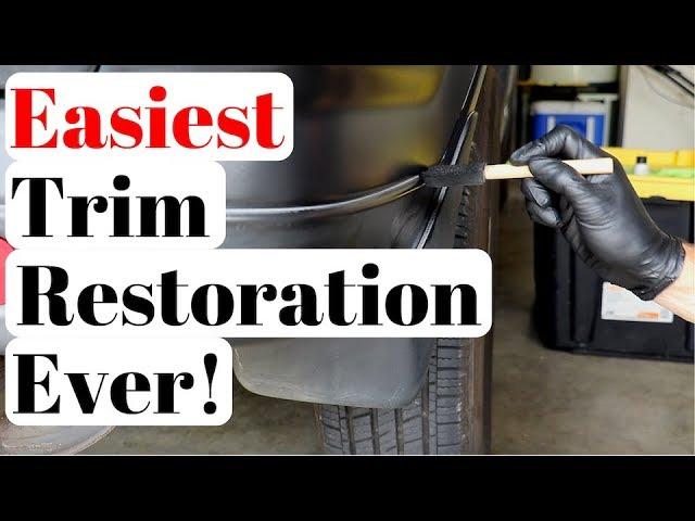 BEST Black Trim Restorer in the Auto Detailing Industry | Unbelievable.