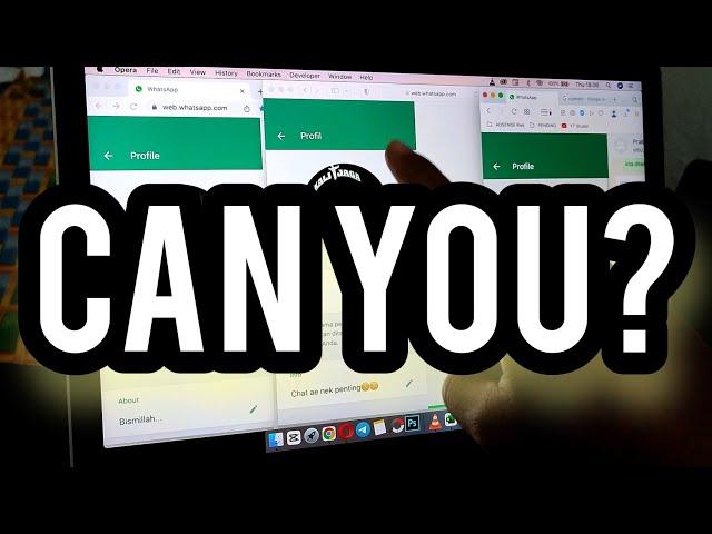 Can You Open Multiple WhatsApp Accounts on 1 MacBook/ Laptop at the same time?