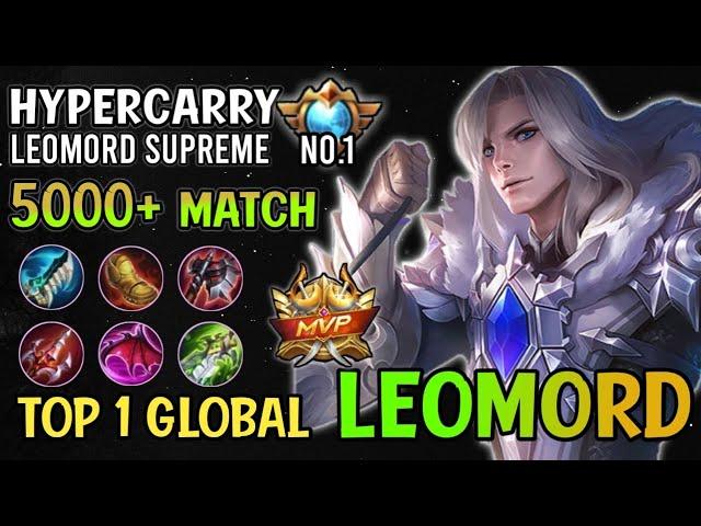 Leomord Supreme Gameplay!! Top 1 Global Leomord Best Build 2021 - Mobile Legends