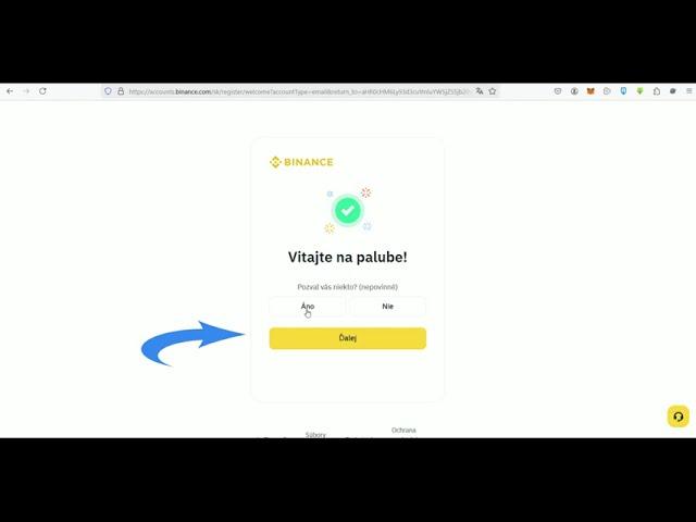 Ako vytvoriť účet na binance. Nový účet binance 2025
