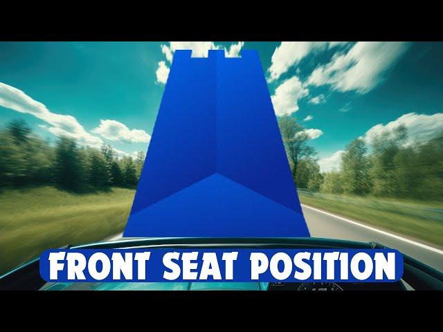  STRONGHOLD SHX: FRONT SEAT POSITION!!!! 