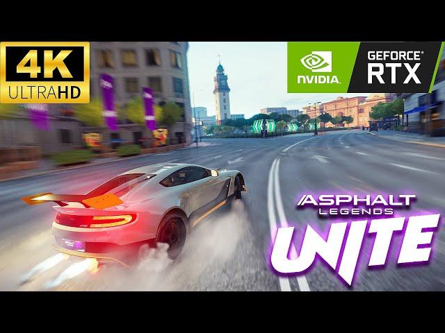 Asphalt Legends Unite (4K) 144 Hz MAX GRAPHICS Gameplay