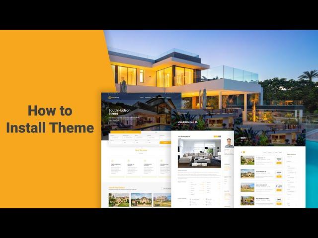 How to Install ExpertEstate Real Estate Theme