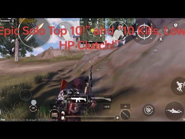 Random Squad Fail to Solo 10-Kill Clutch: Top 10 PUBG Moments #PUBG #Gaming #BattleRoyale