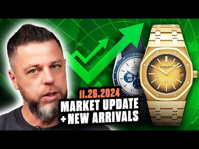 LIVE w/ Roman Sharf - Watch Market Update + New Arrivals! 11.26.2024