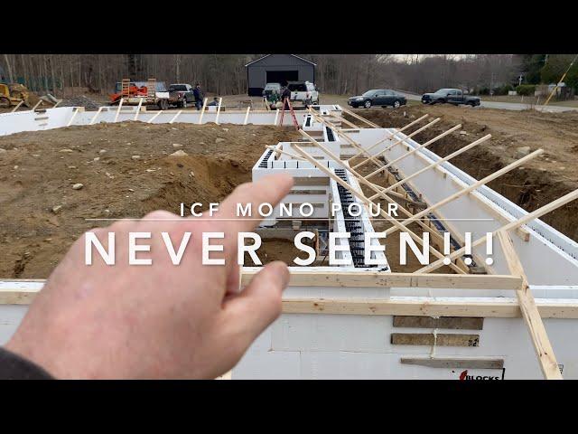 Brand new ICF mono pour system you have never seen before.