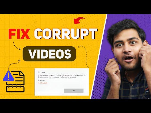 How To Repair Corrupt Video Files | FIX corrupted PDFs/ Photos / VIDEO and Other Files on Android