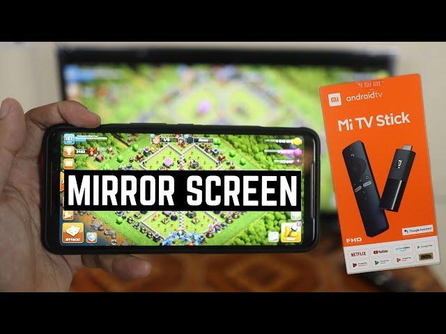 How to Use Screen Mirroring on Xiaomi Mi TV Stick | Chromecast Built-in