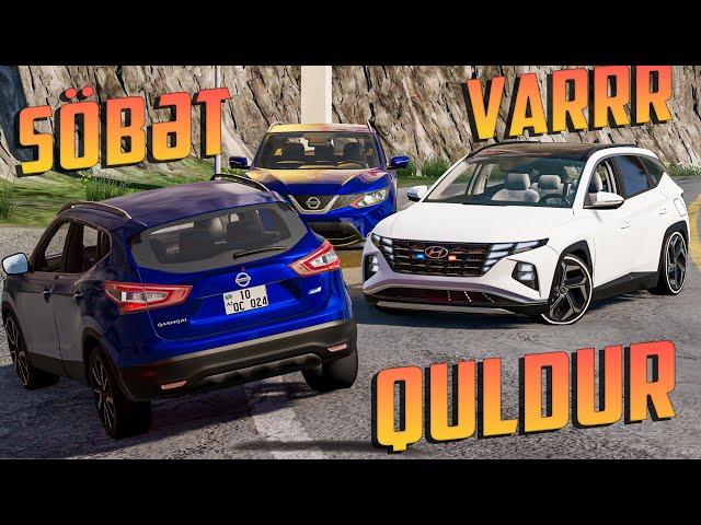 Söhbət Var Lotu Şəmini Sıxdılar Hyundai vs Nissan | Maşın Oyunları | BeamNG.Driver #malikbedelov