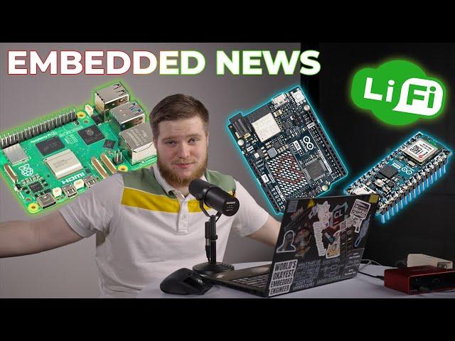 LiFi, Arduino, Raspberry Pi | Embedded News №9