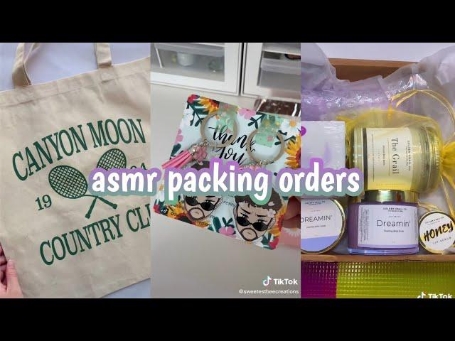 asmr packing orders | tiktok compilation