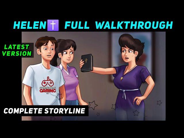 HELEN FULL WALKTHROUGH SUMMERTIME SAGA 0.20.16 LATEST VERSION | HELEN ALL MISSIONS COMPLETE GUIDE