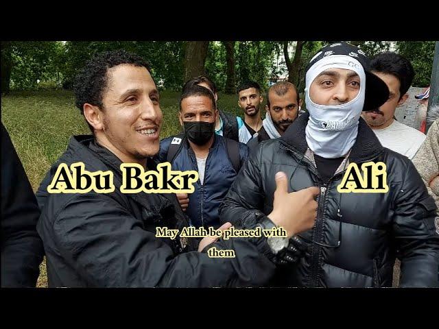 Prophet Muhammad PBUH appointed Abu Bakr to lead prayer Not Ali!Shamsi and Modeen Speakers Corner