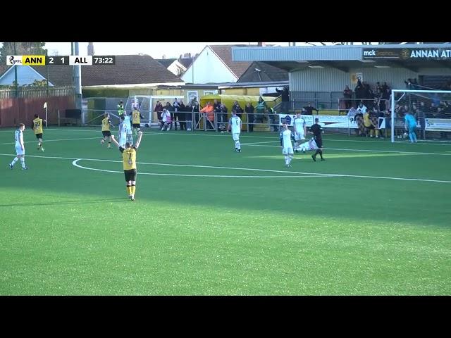 Annan vs Alloa | William Hill League 1 | 22nd February 2025