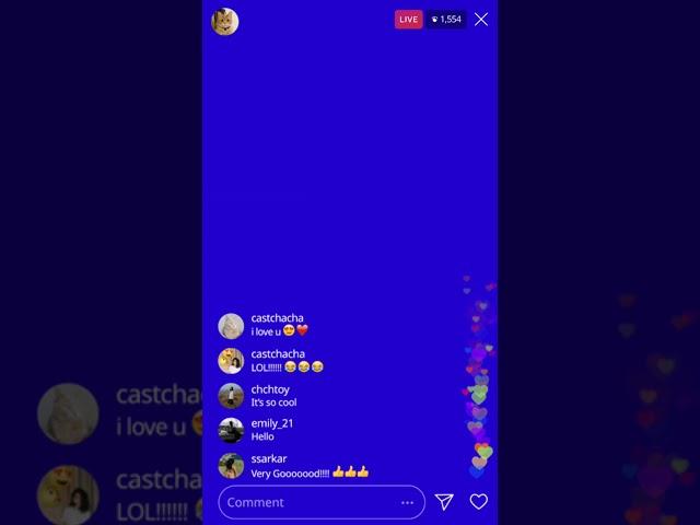 Instagram Live Chatting Mobile Frame || Blue Screen || By Green Screen Tutorial