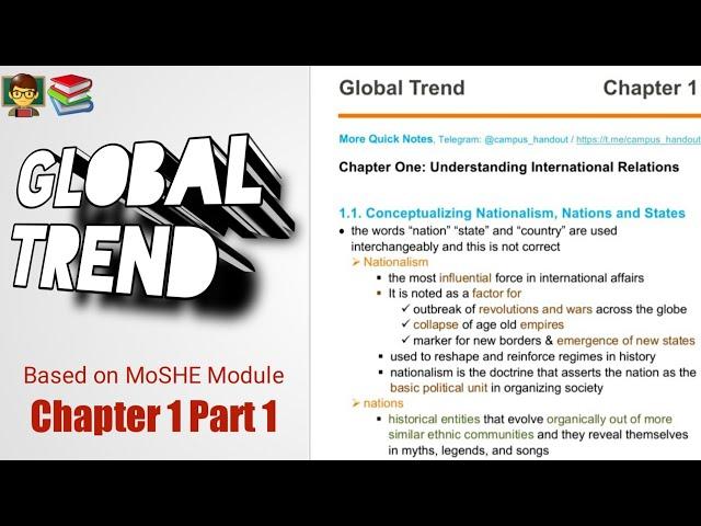 Global Trend Chapter 1 | Part 1