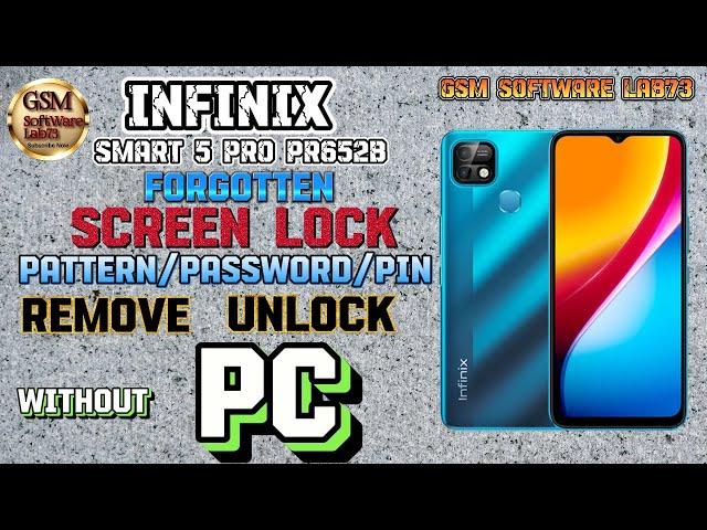 infinix smart 5 pro Hard reset|How to Unlock infinix smart 5 pro without pc