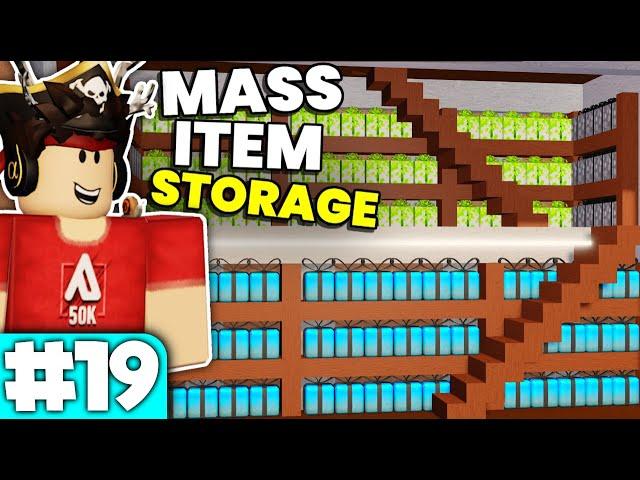 Filling The Mass Item Storage! Lumber Tycoon 2 Let's Play #19