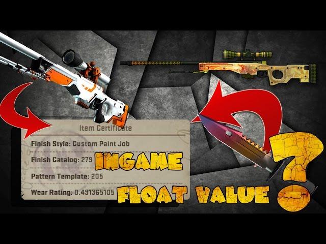 THE BEST CS:GO UPDATE 2017!CHECK FLOAT VALUE INGAME